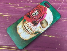 Пластик iPhone 5 death rose - 3