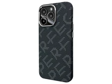 Накладка Elite Carbonique MagSafe Metal Frame iPhone 16 Pro Max black perfect - 2