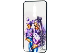 TPU+Glass Girls Redmi 8 Mom and Son - 1