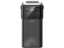 Power Bank XO PR285 30000 mAh lightning/micro/Type-C/USB + LED Lamp black - 1