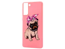 Силікон Case Art Samsung S21+ pink - 1