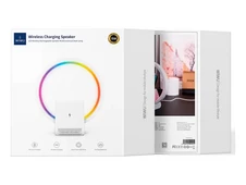 Смарт-лампа RGB WIWU W021 LED Беспроводная Зарядка Динамик белый - 3