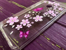 Plastic Diamond Huawei P Smart Pink Butterfly - 2