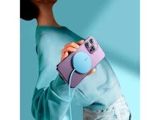 Wireless Charger Baseus Simple Mini3 15W Type-C blue - 7