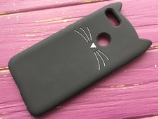 3D Котик для Xiaomi Mi5X / Mi A1 Черный - 2