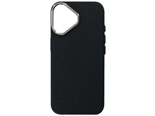 Накладка Elite Carbonique MagSafe Metal Frame iPhone 16 black - 1