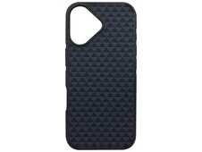 Накладка Luxury Carbon Fiber Pattern MagSafe iPhone 17 blue/black - 1