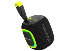 Bluetooth колонка HOPESTAR P66 black/lime - 1