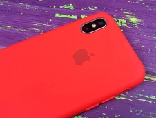 Case soft touch iP Xs Max (14) red - 2