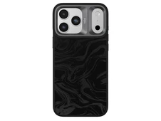 Kajsa Glamorous Collection Fluid Art Pattern MagSafe iPhone 17 Pro black - 1