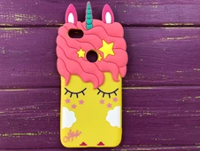 3D Slim Unicorn Sleep Note 5A Pro Yellow - 1