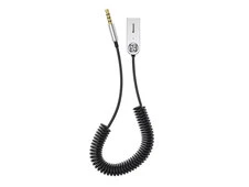 Bluetooth адаптер Baseus BA01 USB на AUX кабель черный - 1