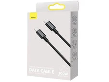 Кабель Baseus Superior Series Type-C to Type-C PD 100W (1m) black - 1