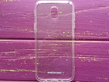 Силикон Золотая Пыль Samsung J330 - 3