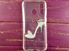 Силікон Samsung A20/A30/M10s Flower shoe - 2