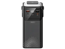 Power Bank XO PR286 50000 mAh lightning/micro/Type-C/USB + LED Lamp black - 1