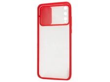 Matte case hide camera P Smart S/Y8p red - 2