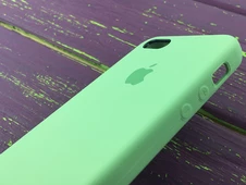 Case soft touch iP5 (01) green - 4