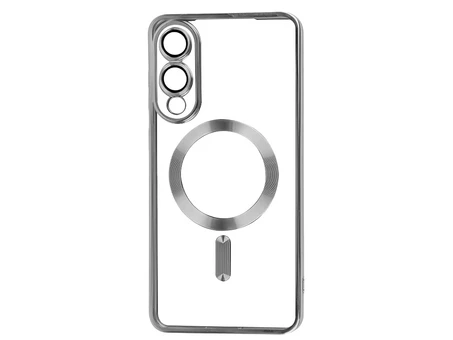 Силікон Cosmic camera CD Magsafe Samsung S25 Edge silver