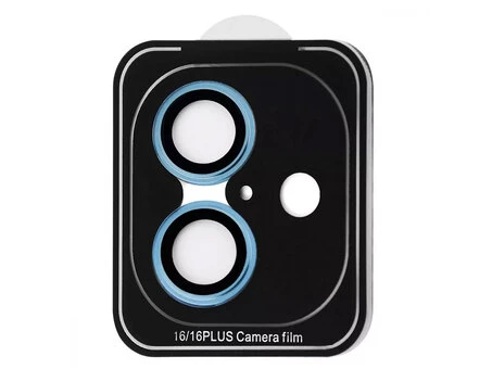 Скло для камери ACHILLES iPhone 16/16+ blue