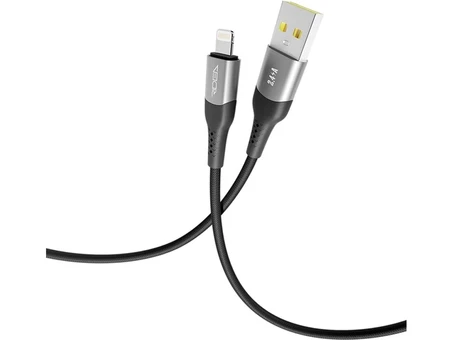 Кабель Ridea RC-US42 Lightning 2.4A (2m) black