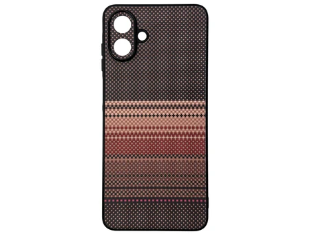 Накладка Elite Carbonique Samsung A07 beige/red/black