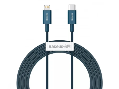 Кабель Baseus Superior Series Type-C to Lightning PD 20W (2m) blue