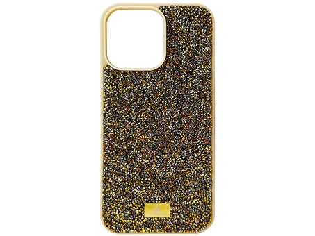 Накладка Bling World Rock iPhone 14 Pro Max gold