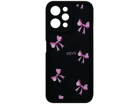 TPU Bows Xoxo Camera Redmi 12 black