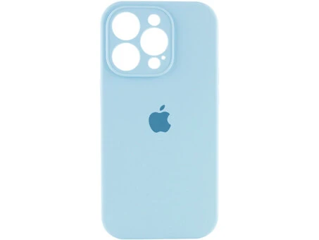 Case soft touch Camera iP 14 Pro Max (43) sky blue