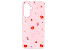 Накладка Sweet Teddy Samsung A56 pink