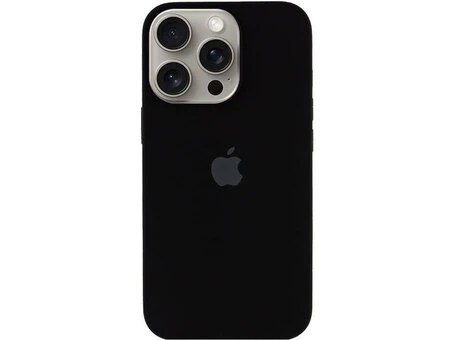 Case soft touch низ iP 16 Pro (18) black