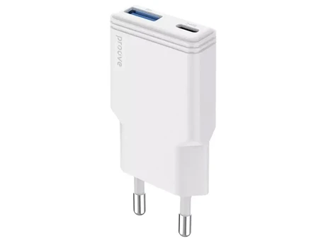 МЗП Proove Slender 1Type-C/1USB 30W white