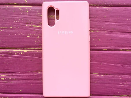 Копия оригинала низ Samsung Note 10+ светло-розовый