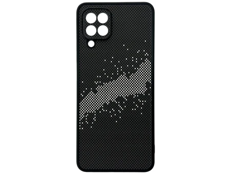 Накладка Elite Carbonique Samsung A22/M22/M32 black/white