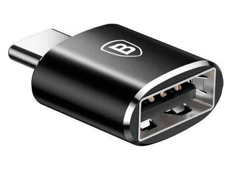 OTG Baseus Type-C to USB black