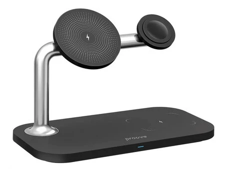 Беспроводное зарядное устройство Proove Magnetic Field 3in1 15W черное