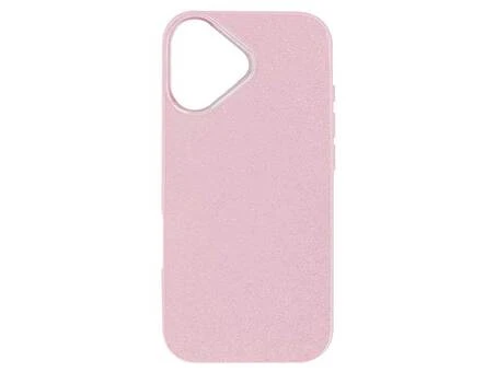 Накладка Color Glitter iPhone 17 pink