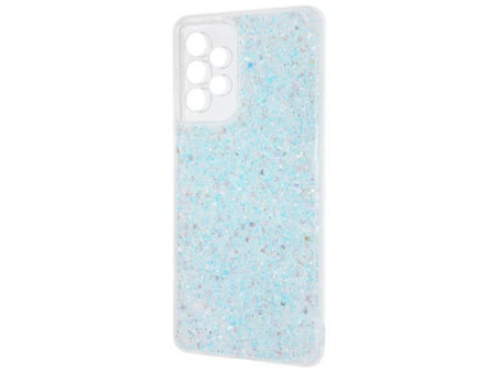 Чохол Diamond Confetti Samsung A73 blue