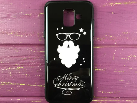 Накладка Samsung A6(18) Santa Claus