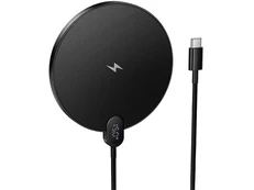 Wireless Charger Hoco CW62 Display 15W/2.0A Type-C black
