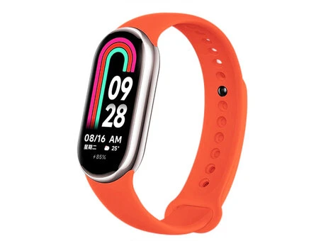 Ремінець силікон Mi Band 8/9/10 neon orange