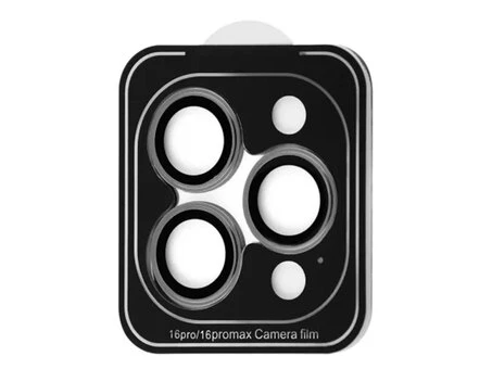 Скло для камери ACHILLES iPhone 16 Pro/16 Pro Max black