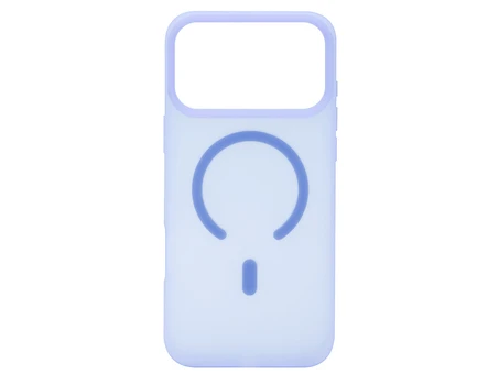 Накладка Silicone Matt MagSafe iPhone 17 Pro Max light purple