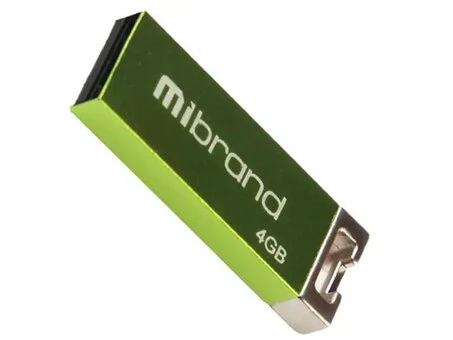 USB Flash 2.0 Wibrand Chameleon 4Gb Light green
