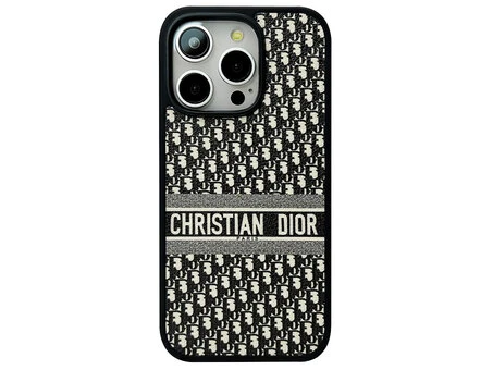 Christian Dior Leather iPhone 16 Pro beige