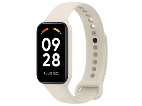 Ремінець силікон Mi Band 8 Active vanila