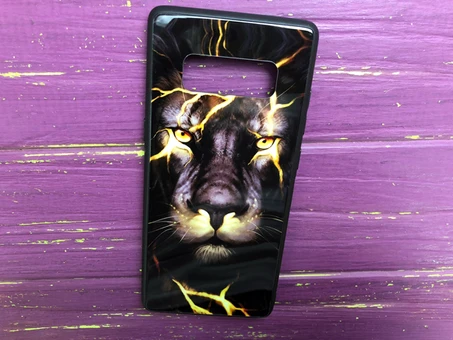 TPU+Glass Samsung Note 8 Lion