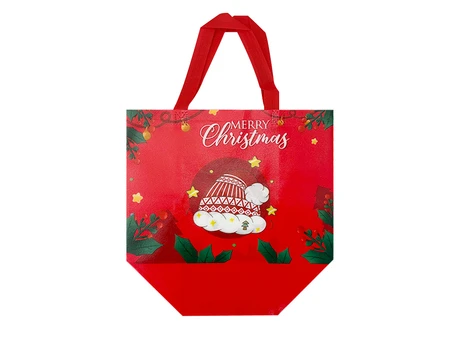 Сумка Новорічна Merry Christmas Hat 31x17x31 red