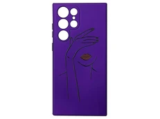 Силікон Case Art Samsung S22 Ultra Lips ultra violet